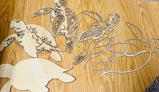 Sea Turtle (Layered)