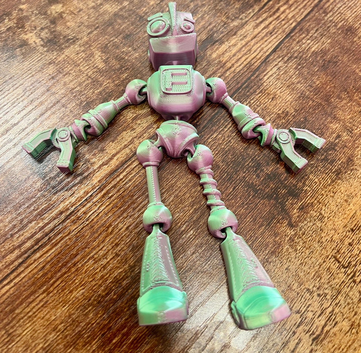 3D Robot (Multi Pink/Green)