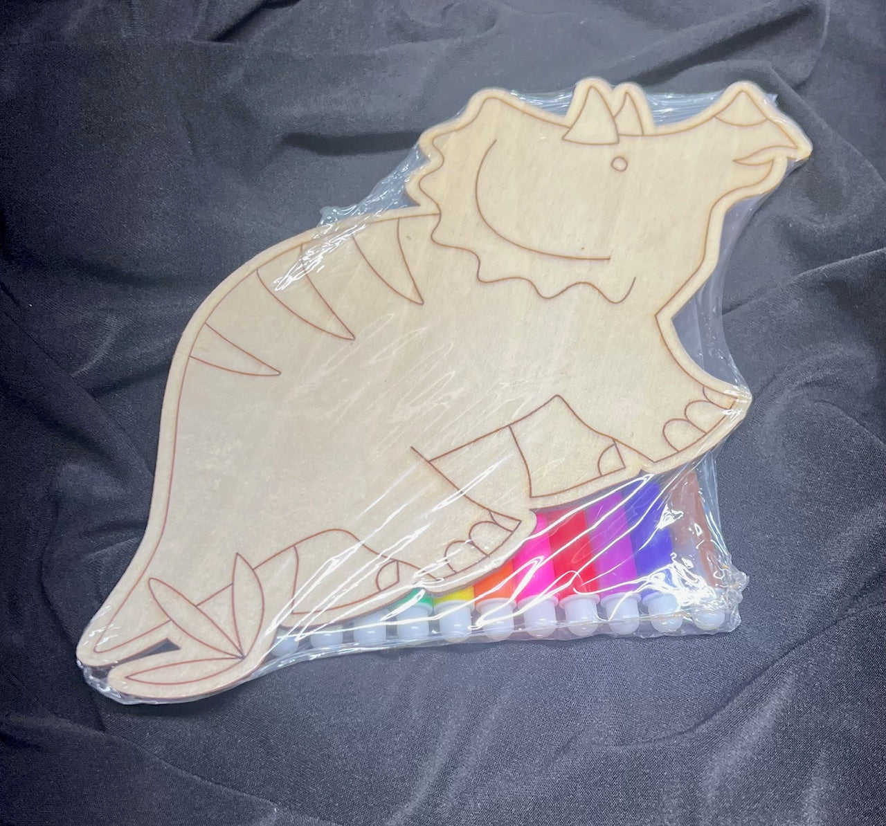 Kids Wooden Blanks With Markers