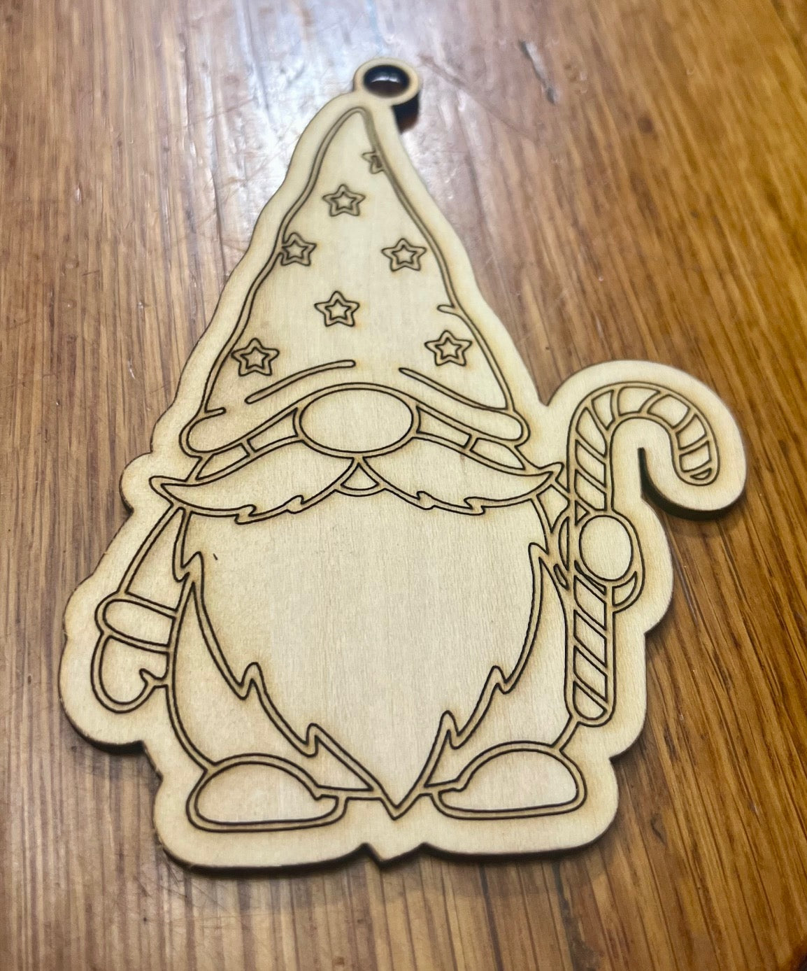 Gnome Ornament Blank 2025