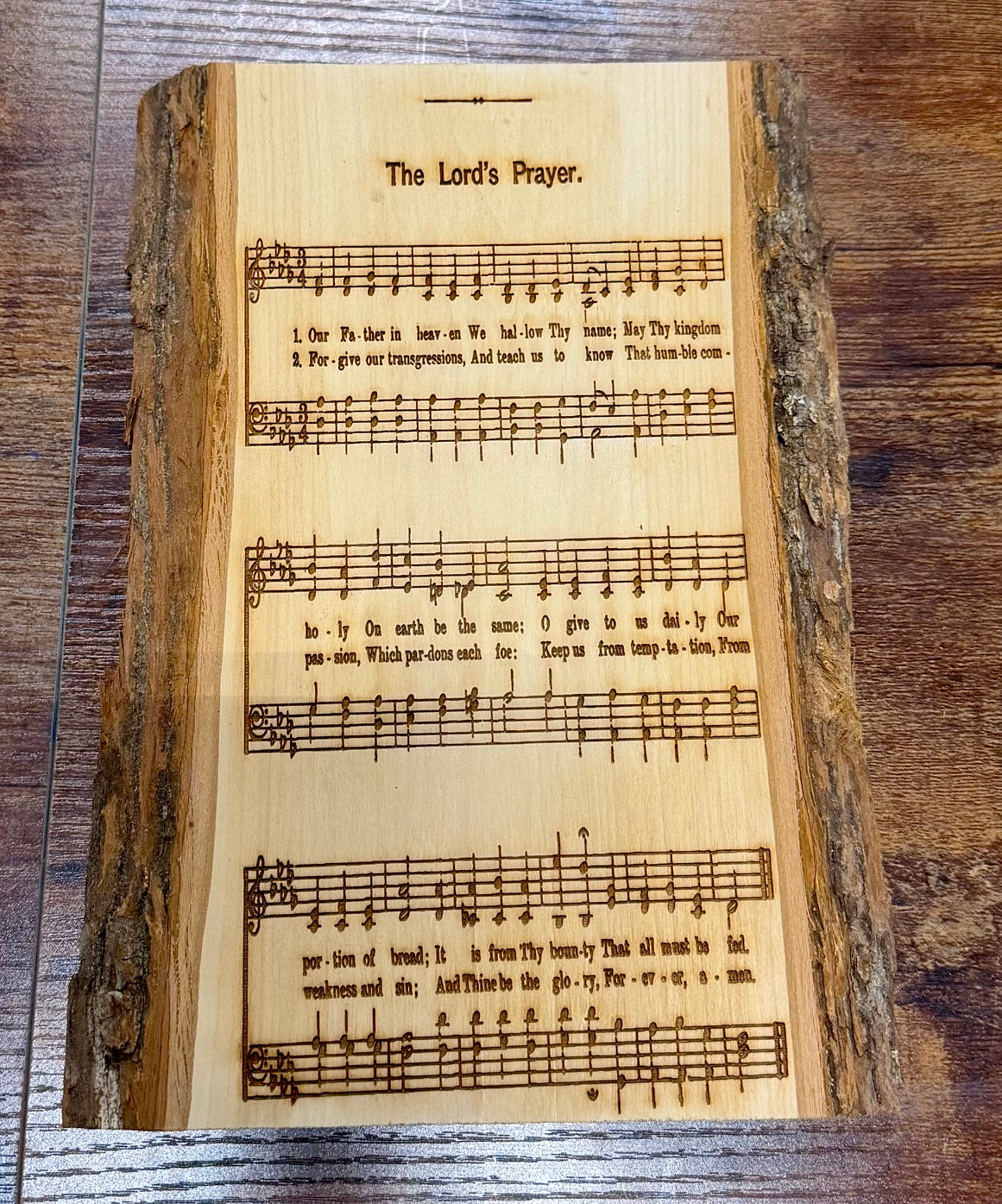 The Lord's Prayer Wall Hanging