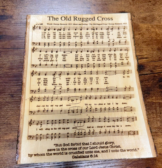 The Old Rugged Cross Wall Hanging
