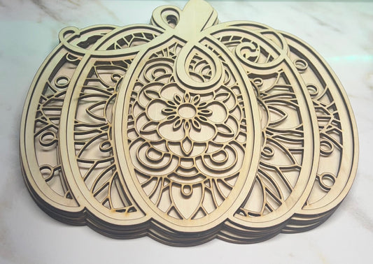 Decorative Pumpkin  (Layered)