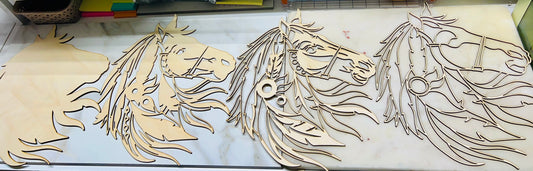 Horse Head -2 (Layered)