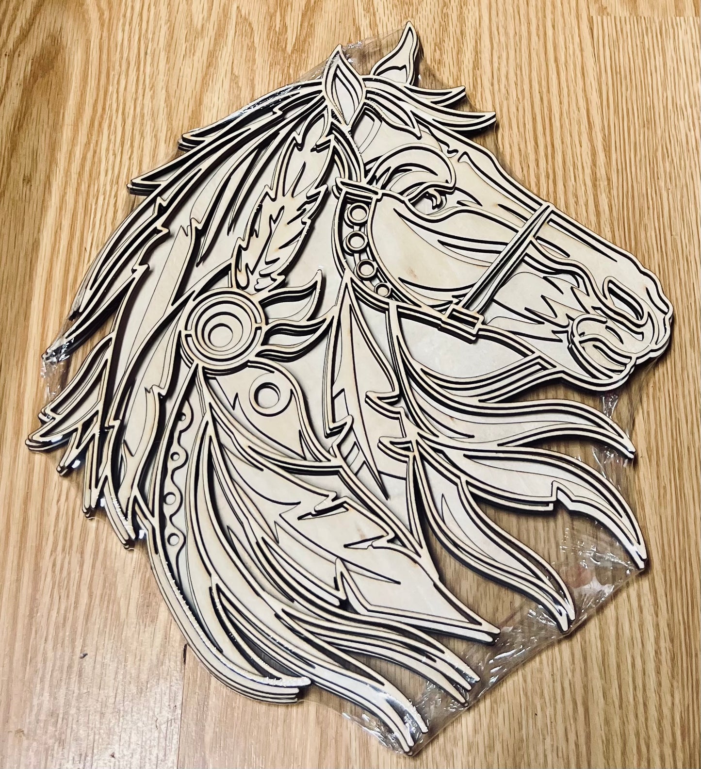 Horse Head -2 (Layered)