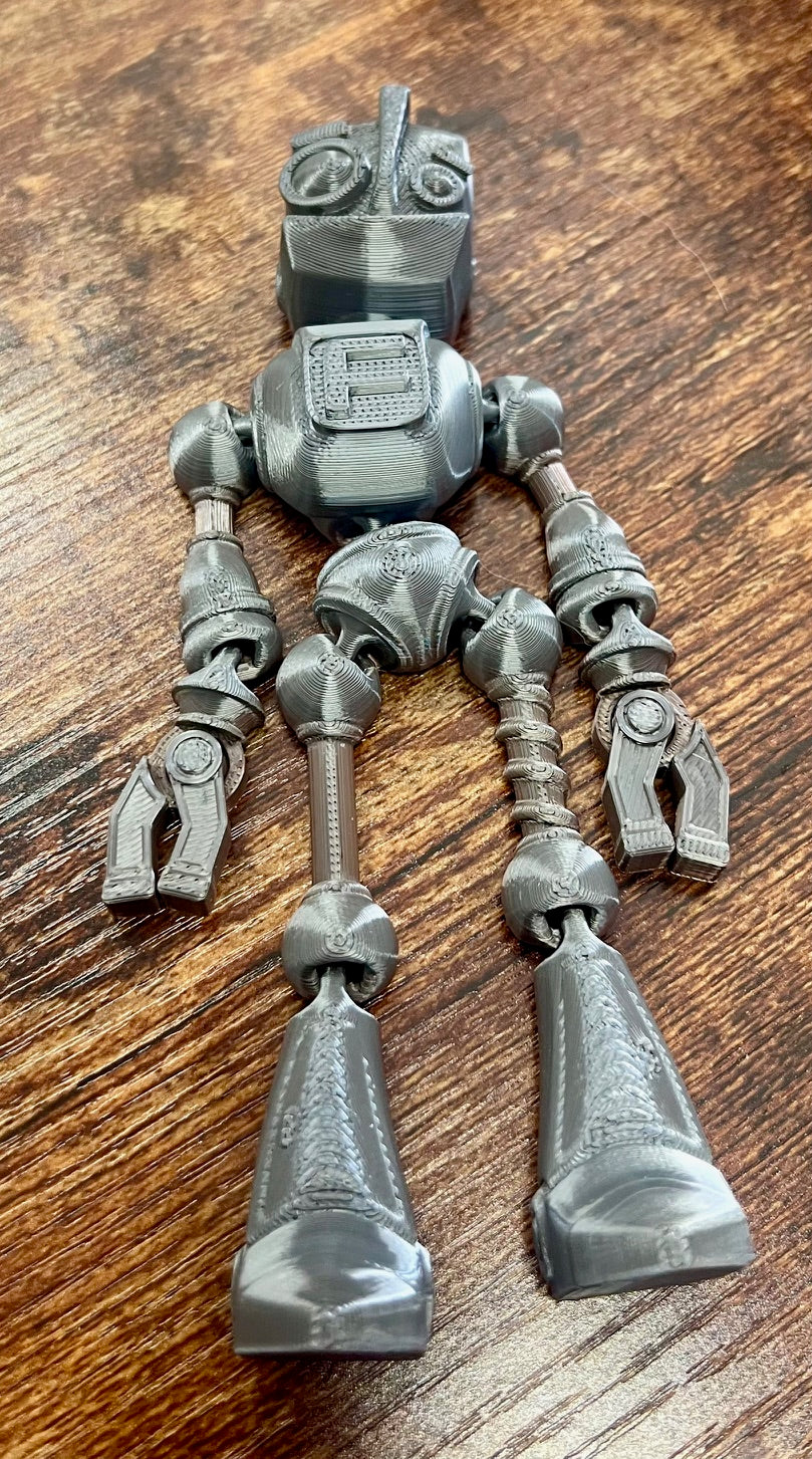 3D Robot (Silver)