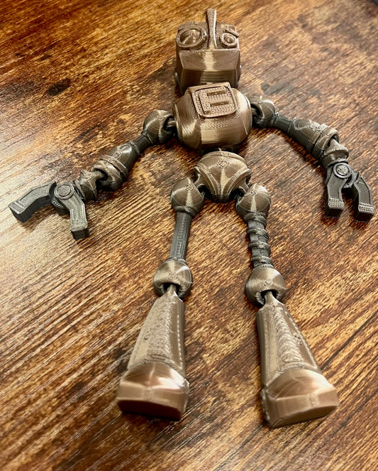 3D Robot (Brown)