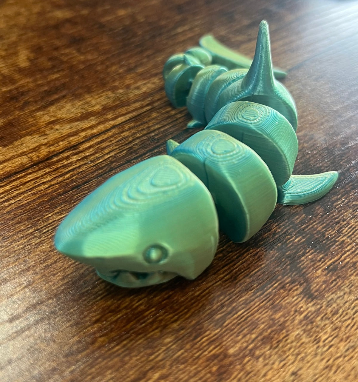 3D Shark (Green)