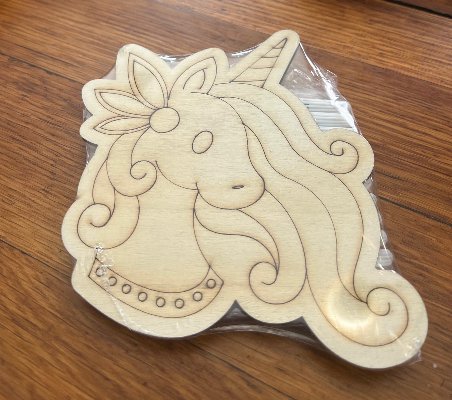 Unicorn Head Paint / Markers Kit