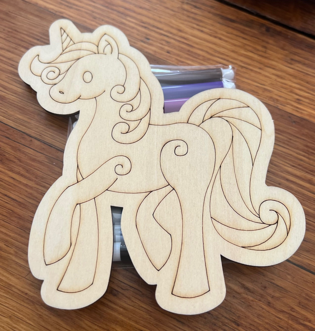 Unicorn Paint/Markers Kit