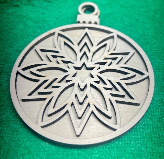 Snowflake Ornament Blank 2025