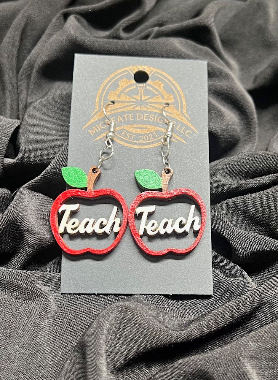 Teach Earrings
